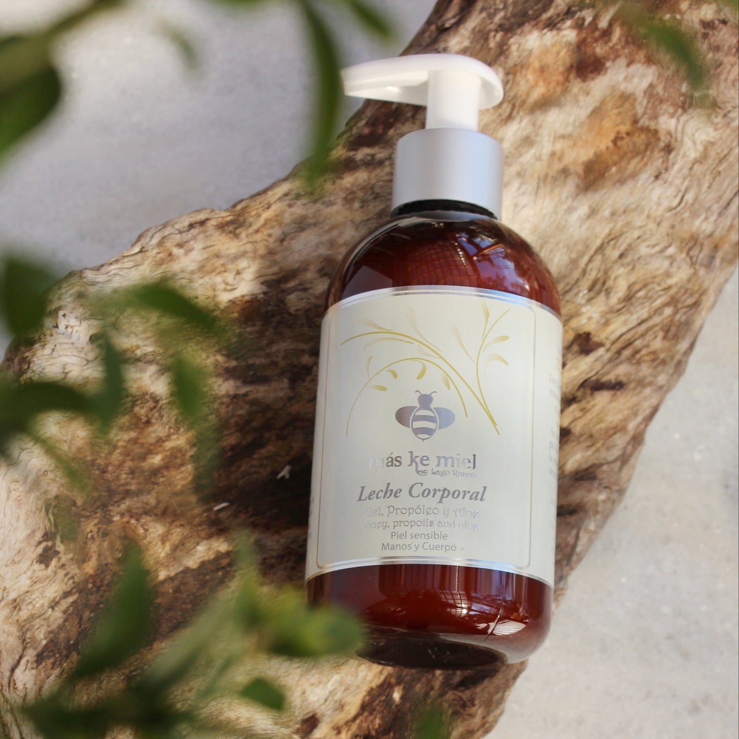 Leche Corporal Miel Propóleo y Aloe Vera (250 ml)