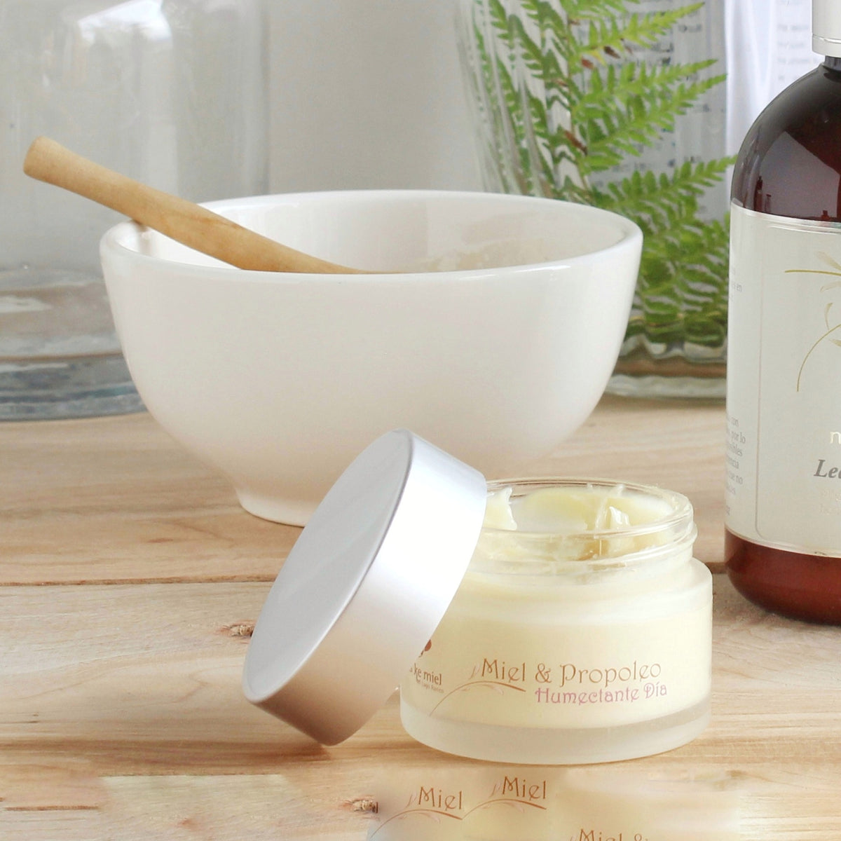 Crema hidratante y purificante Máskemiel