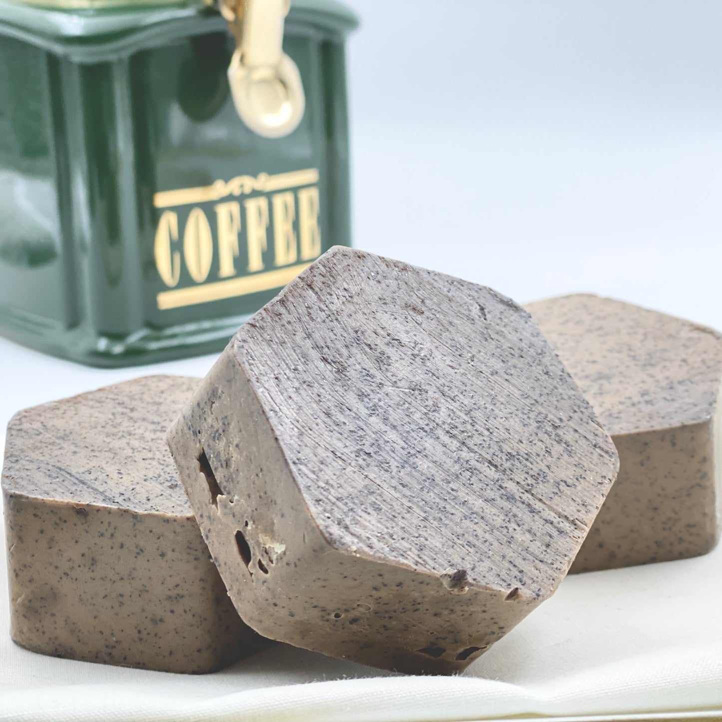 Jabón barra Exfoliante Miel y Café