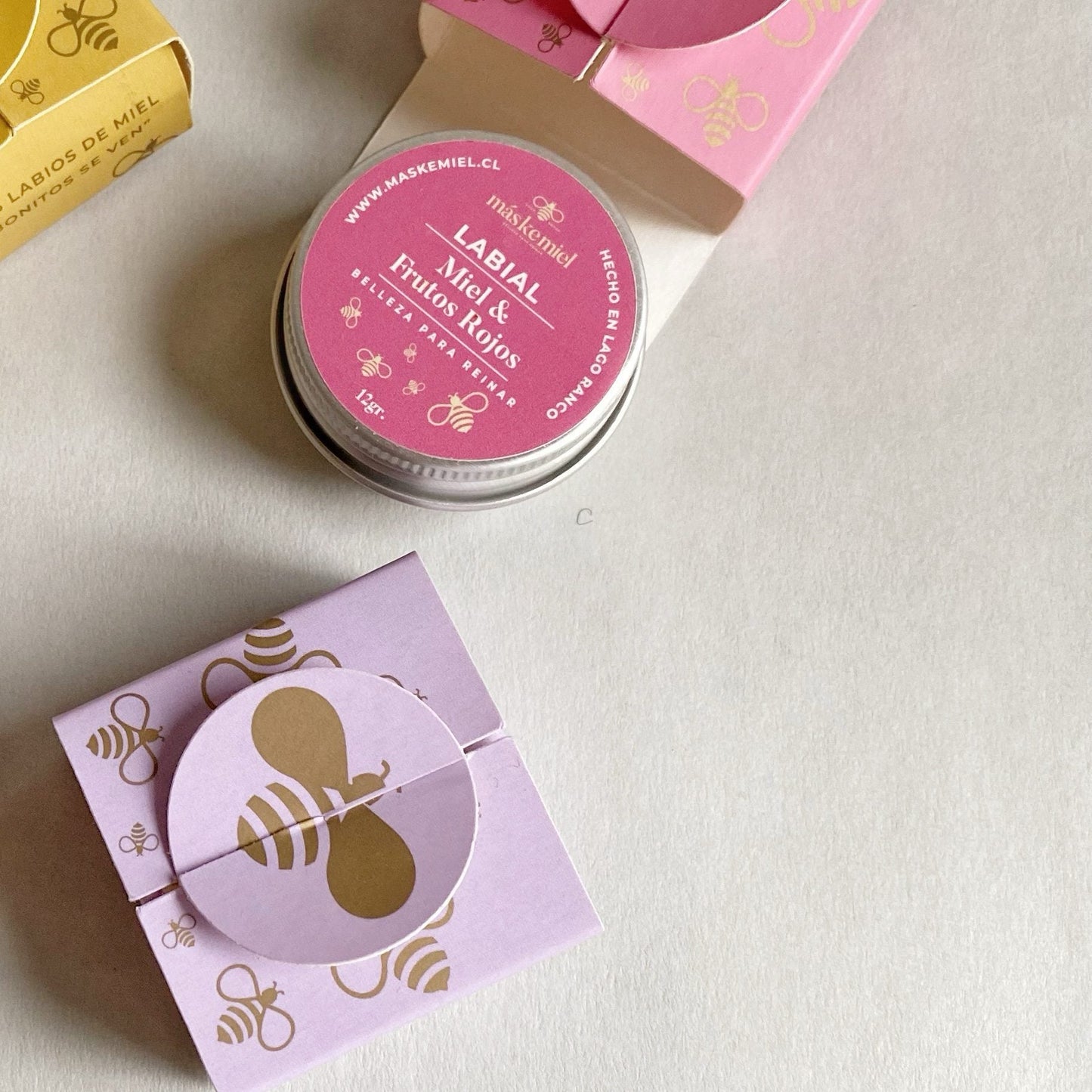 Balsamo Labial Miel y Manteca de Karité