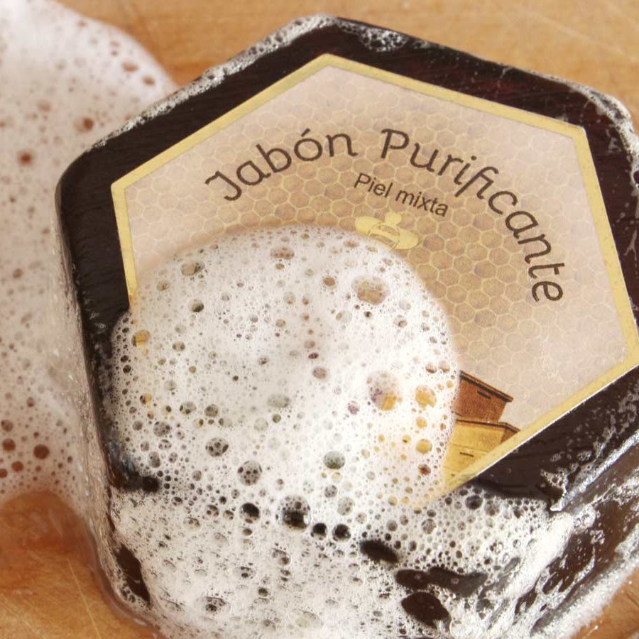 Jabón barra Purificante Miel y Propóleo