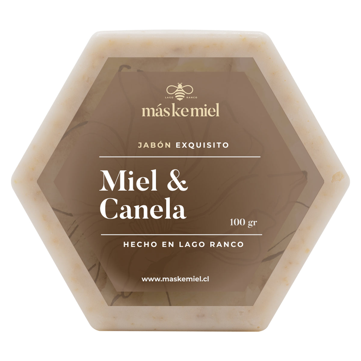 Jabón barra Exquisito Miel y Canela